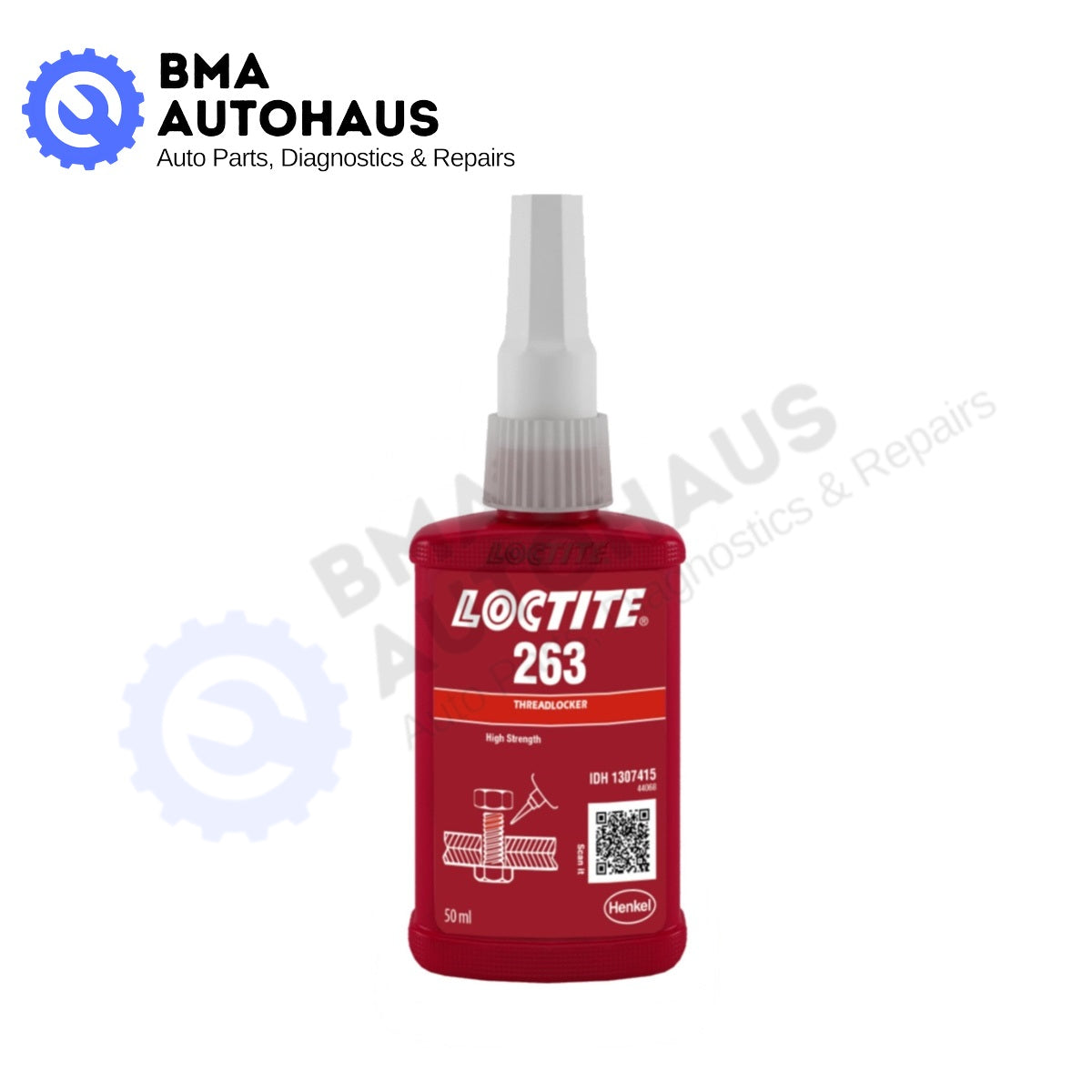 LOCTITE 263 THREAD LOCKER (50ml)