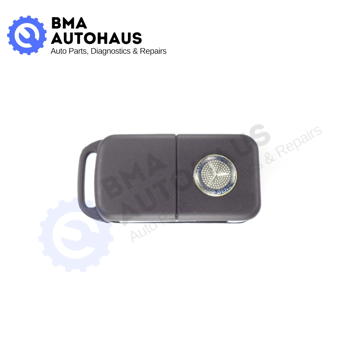 Mercedes Key Shell 3 Button HU39 Flip Blade (NO Infrared) for S/SL Class R129 and W140