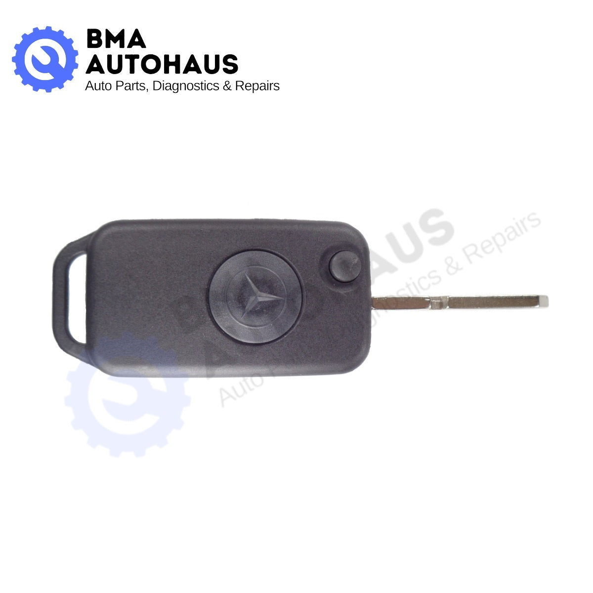 Mercedes Key Shell Single Button HU39 Flip Blade (Infrared) for E/SL/S class W124, R129, W140